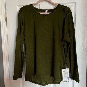 Forest Green Lululemon long sleeve